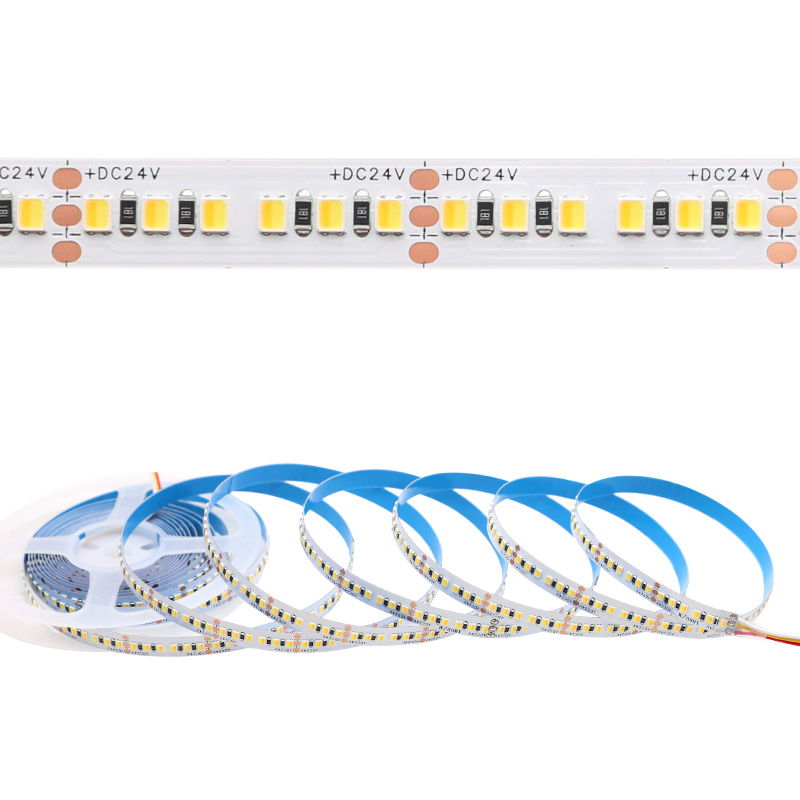 2835 2-In-1 CCT LED Bright Tunable White Lighting Strip 180 Per Meter